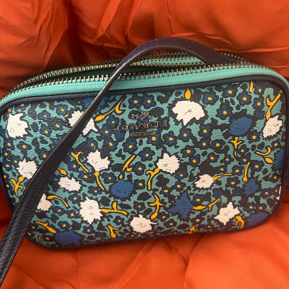 Coach crossbody or wristlet